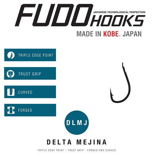 CARLIGE FUDO DELTA MEJINA BN-0031 Black nickel