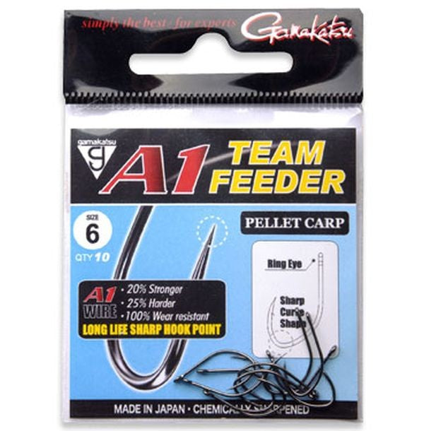 CARLIGE GAMAKATSU A1 TEAM FEEDER PELLET CARP Nr.12 10buc/plic