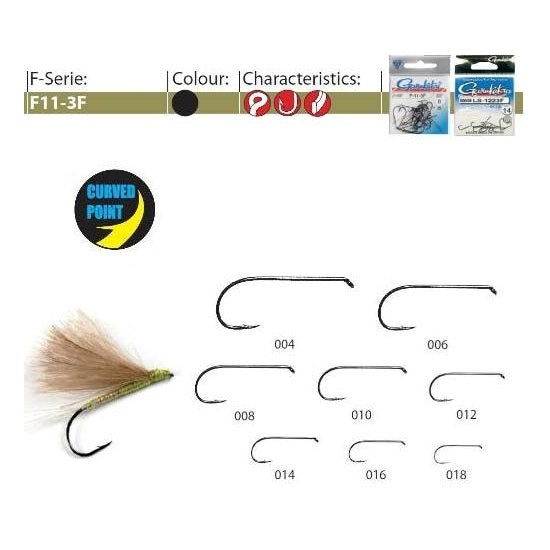 CARLIGE GAMAKATSU FORJ.PT.MUSCA F11-3F BL NR 10 25BUC  