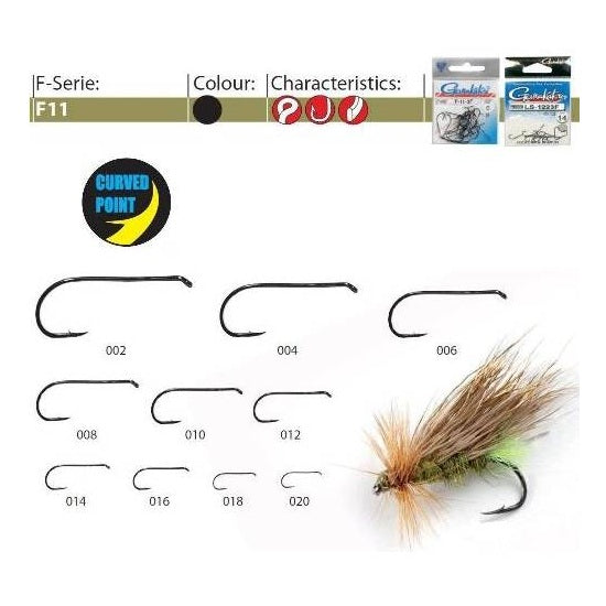 CARLIGE GAMAKATSU FORJ. PT.MUSCA F11 NR 12 BL 25BUC  