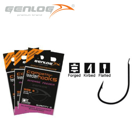CARLIGE GENLOG COMPETITION FEEDER INTENSE NR 10 10 PCS