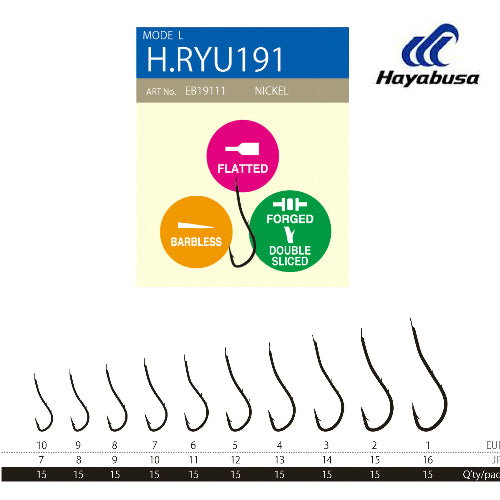 CARLIGE HAYABUSA RYU191N NR 2 15BUC