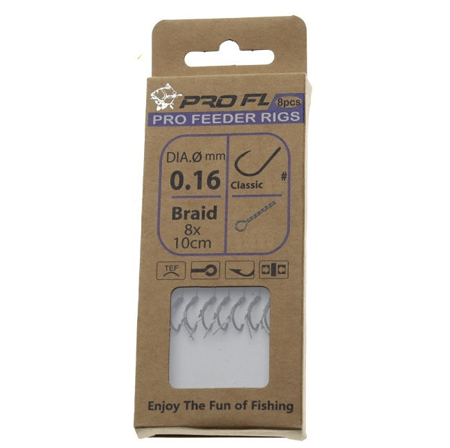 CARLIGE LEGATE CU SPIN PRO FL PRO FEEDER RIGS 8BUC