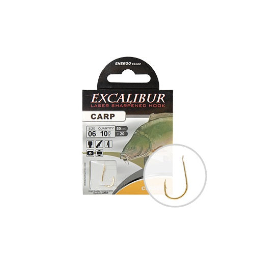 CARLIGE LEGATE EXCALIBUR CARP CLASSIC GOLD 10BUC/PLIC