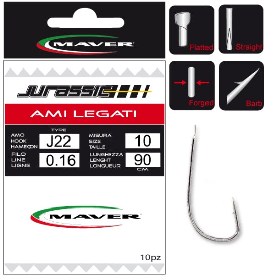 CARLIGE LEGATE MAVER JURASSIC J22 NR 6-0.18 210CM 