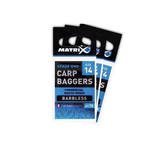 CARLIGE MATRIX CARP BAGGERS BARBLESS 10BUCATI PLIC