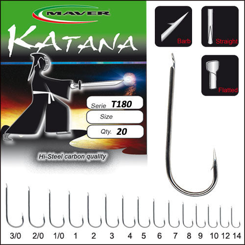 CARLIGE MAVER KATANA T180 TUNGSTEN NR 2/0