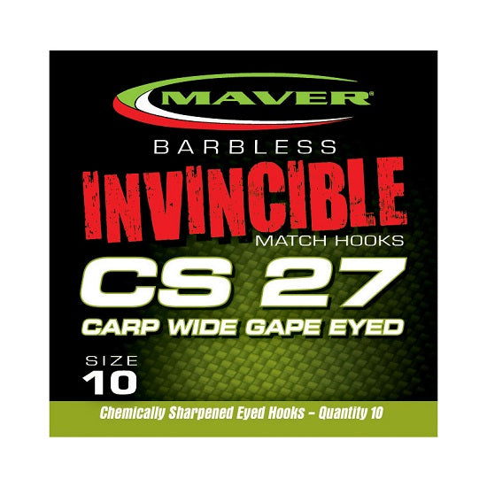 CARLIGE MAVER SERIA INVINCIBLE CS27 CARP WIDE GAPE NR 10
