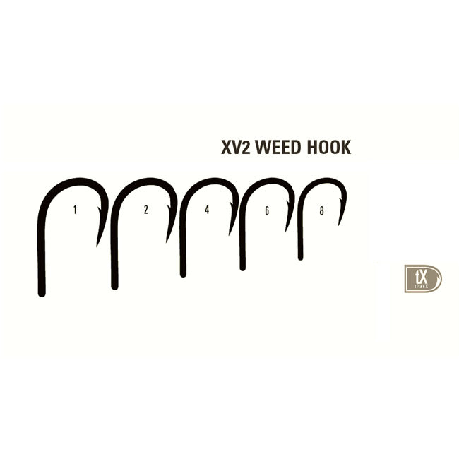 CARLIGE MUSTAD CRAP XV2 WEED CU OCHET NICHEL NEGRU 10BUC/PL