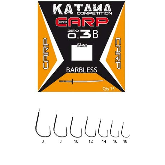 CARLIGE Maver IT KATANA SERIA CRAP 0.3B NR 20 fara barbeta 