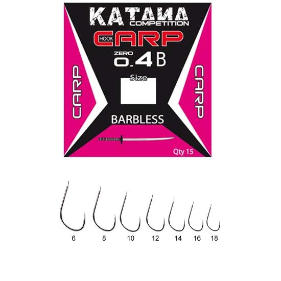 CARLIGE Maver IT KATANA SERIA CRAP 0.4B NR 20 fara barbeta 