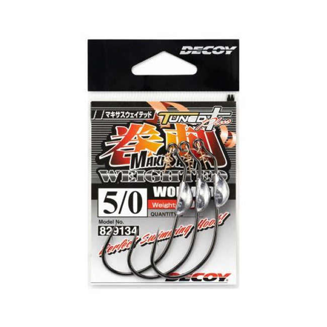 CARLIGE OFFSET DECOY WORM 130 MAKISASU LESTAT NR.2  1.0gr  5/plic