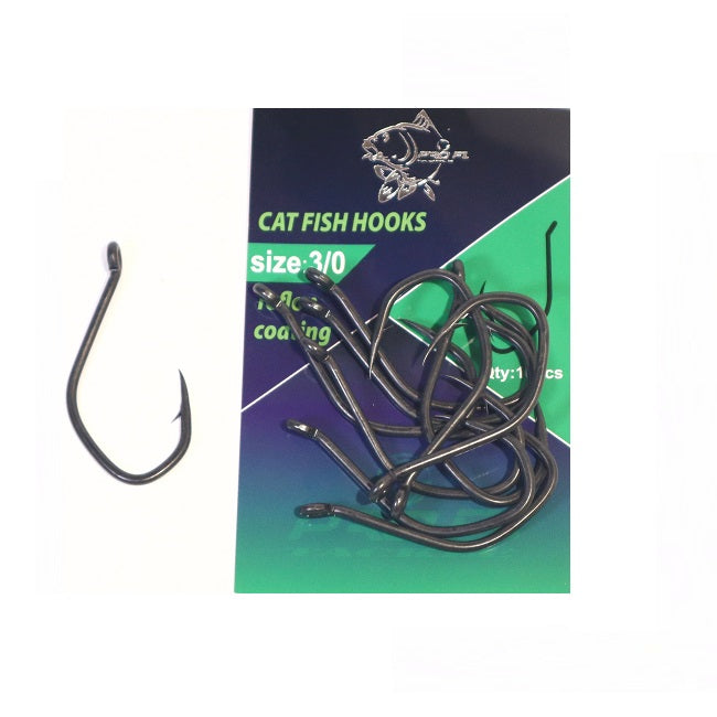 CARLIGE PRO FL CAT FISH HOOK TEFLONATE NR 10BUC