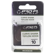 CARLIGE PRO FL CURVE SHANK 10BUC TEFLONATE