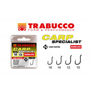 CARLIGE TRABUCCO CARP SPECIALIST BARBLESS EYE 15buc/plic