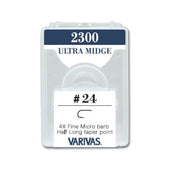 CARLIGE VARIVAS FLY ULTRA MIDGE 4X FINE NR 28 MICRO BARB