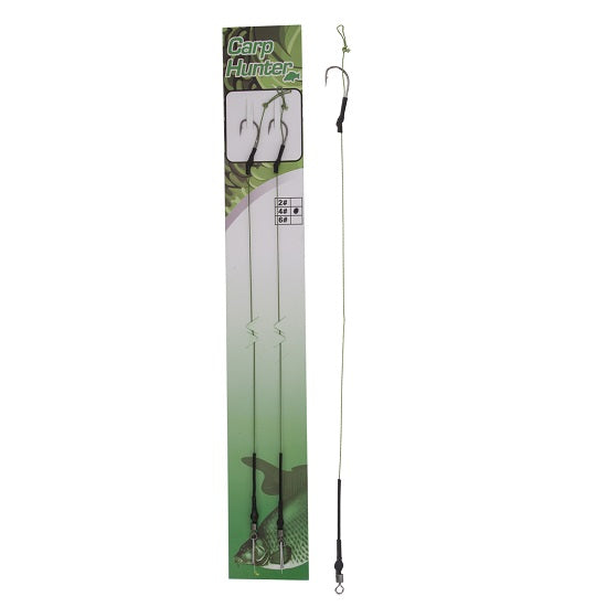 CARP HUNTER LONG SHANK BOILIE RIG