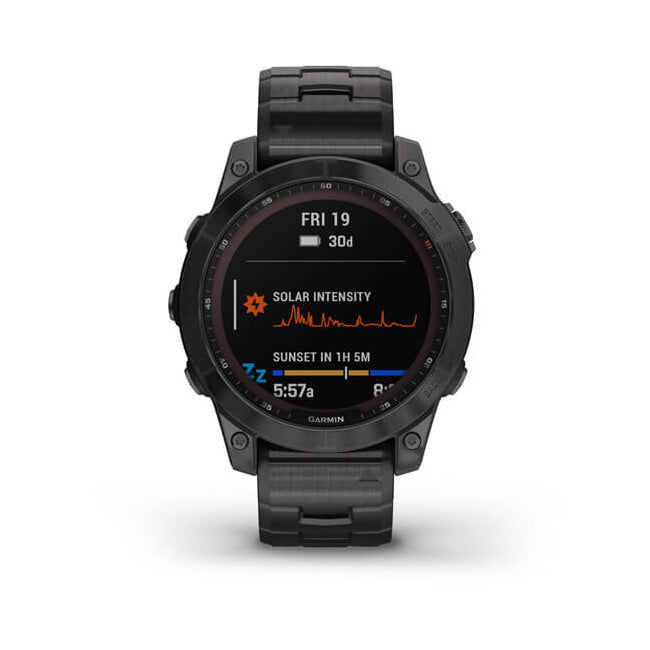 CEAS  GARMIN  FENIX 7 SAPPHIRE SOLAR CARB.GRAY TI/CARB.GRAY TI 47MM