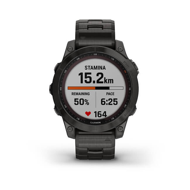 CEAS  GARMIN  FENIX 7 SAPPHIRE SOLAR CARB.GRAY TI/CARB.GRAY TI 47MM
