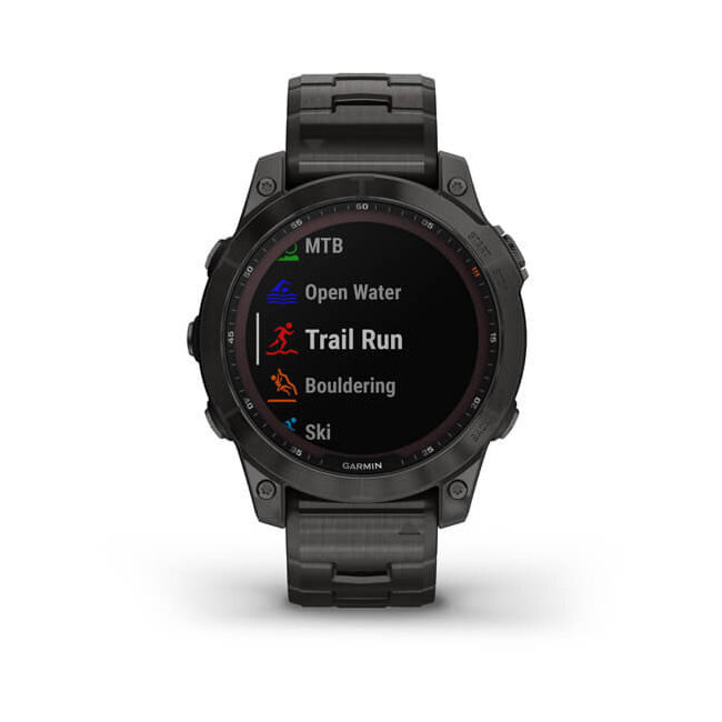 CEAS  GARMIN  FENIX 7 SAPPHIRE SOLAR CARB.GRAY TI/CARB.GRAY TI 47MM