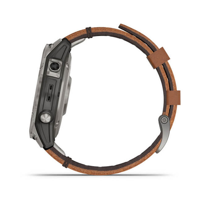 CEAS  GARMIN  FENIX 7 SAPPHIRE SOLAR TITAN/PIELE 47MM