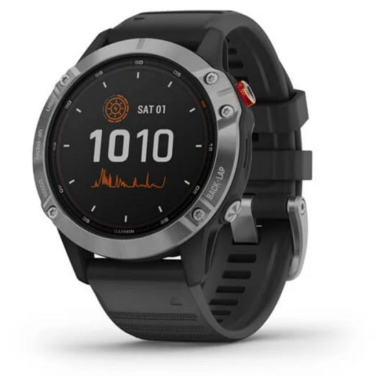 CEAS Garmin FENIX 6X PRO SOLAR  SILVER/BLACK