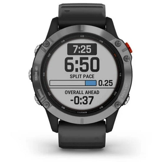 CEAS Garmin FENIX 6X PRO SOLAR  SILVER/BLACK
