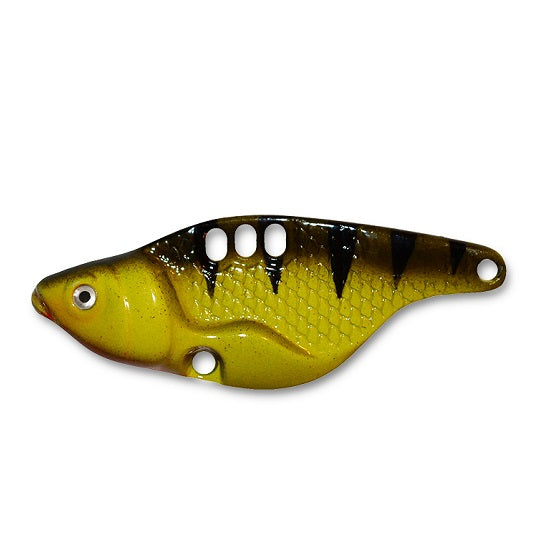 CICADA RIBCHE LURES RIB 1 SHAD 5CM 16GR Green Perch