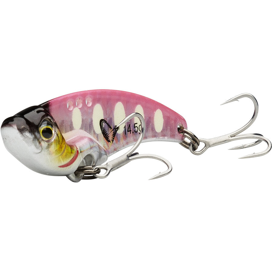CICADA SAVAGE GEAR 4D VIB BLADE SW 3.5CM 4G FAST SINKING PINK GLOW DOT