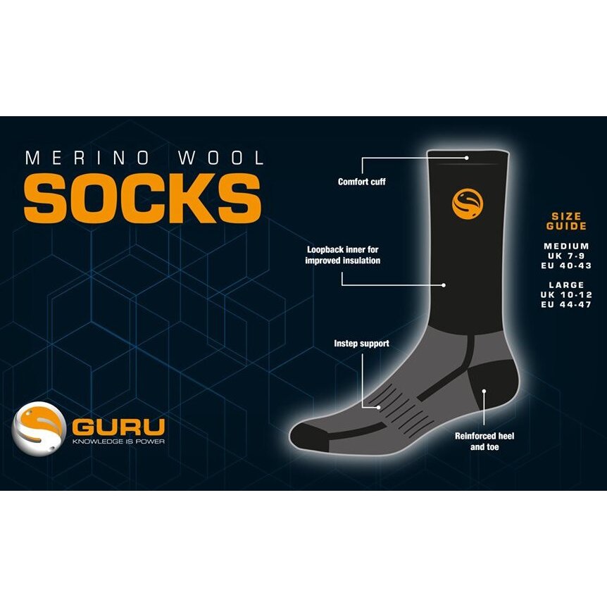 CIORAPI GURU MERINO MARIME UK 7-9 