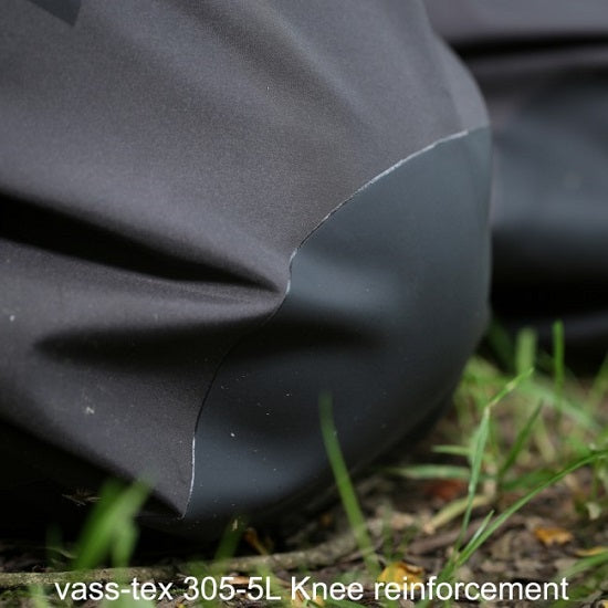CISME PIEPT WADERS VASS TEX 305-70E BREATHEABLE CARBON BLACK MARIME 41