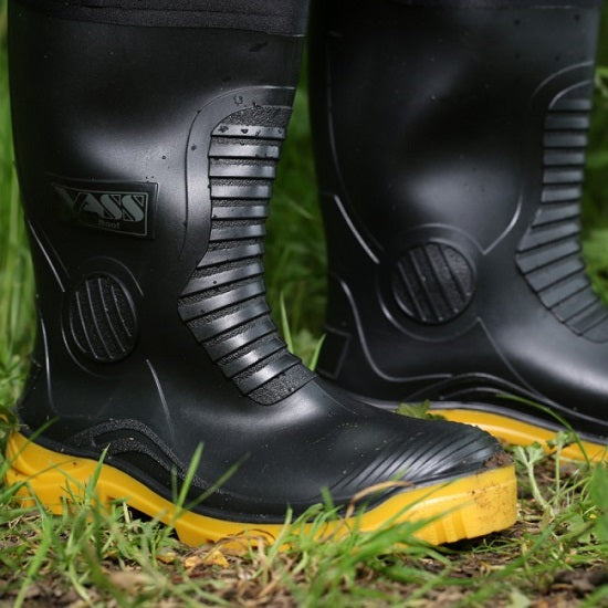 CISME PIEPT WADERS VASS TEX 305-70E BREATHEABLE CARBON BLACK MARIME 44