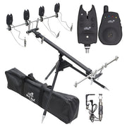 COMBO CARP EXPERT DIGITAL PENTRU 4 LANSETE, 1 ROD POD + 4 AVERTIZORI + RECEPTOR + 4 SWINGERE + HUSA DE TRANSPORT