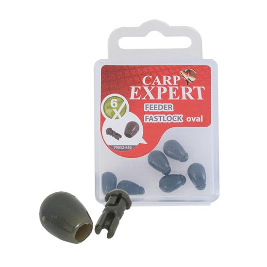 CONECTOR RAPID FEEDER CARP EXPERT OVAL 6BUC/PLIC