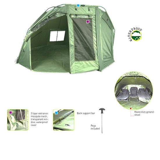 CORT CARP ZOOM CRAP FANATIC 2 Pers. 275x165x305cm