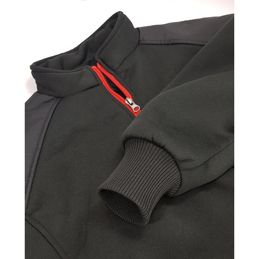 COSTUM TERMIC DAIWA FLEECE BLACK/RED MARIME XXL