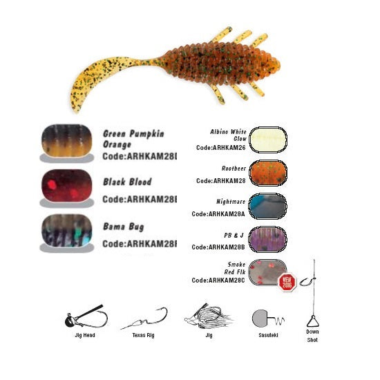 CREATURA CRAWBUG COLMIC HERAKLES LEFTAIL 8.9cm BLACK BLOOD