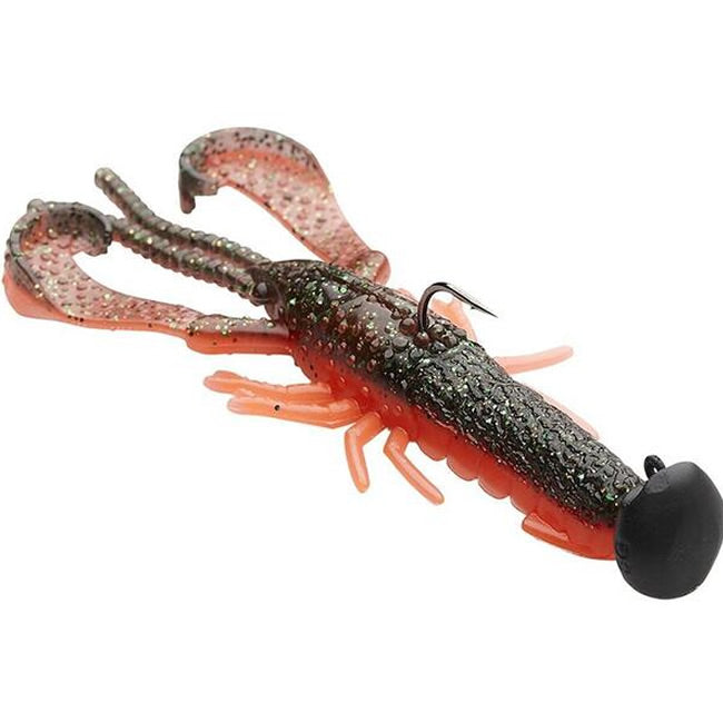 CREATURA SAVAGE REACTION CRAYFISH 7,3CM/4G RED N BLACK 5BUC/PLIC
