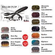 CREATURE BAIT COLMIC HERAKLES KILLER FLIP 10cm SMOKE RED FLK