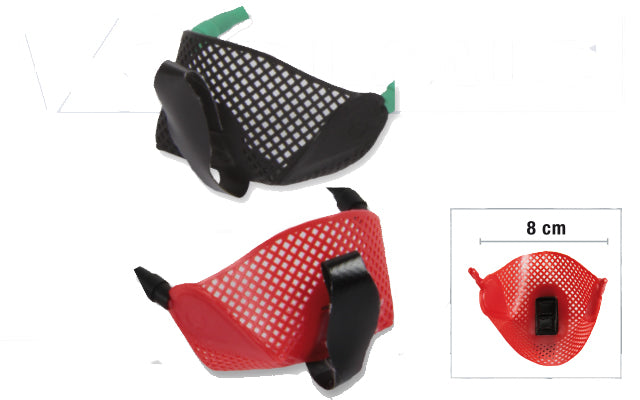 CUPA COLMIC MARE RUBBER MESH ROSU