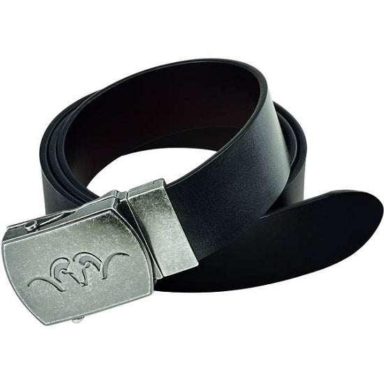 CUREA BLASER PIELE REVERSIBILA MARO/NEGRU MAR.130