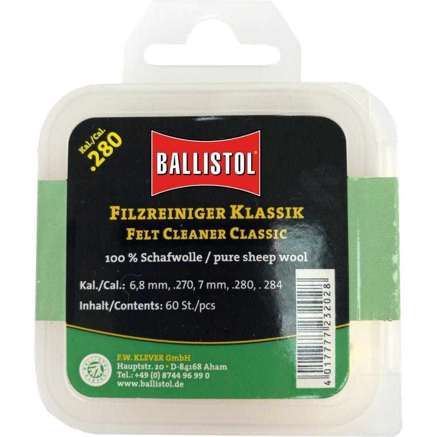 CUTIE PELETE BALLISTOL LANA PT CURATAT TEAVA CAL.338/9,3X62/375 60BUC/PL