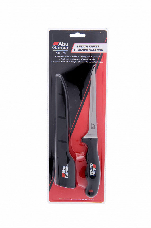 CUTIT PENTRU FILETAT ABU GARCIA SHEATH KNIFE 4IN UTILITY