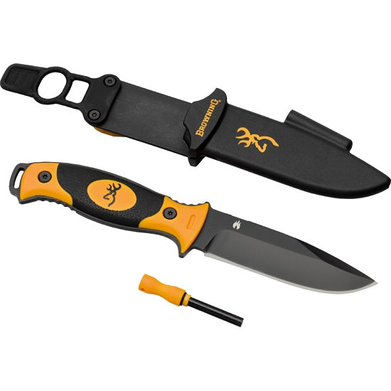 CUTIT VANATOARE BROWNING IGNITE BLACK/ORANGE, LAMA 10CM