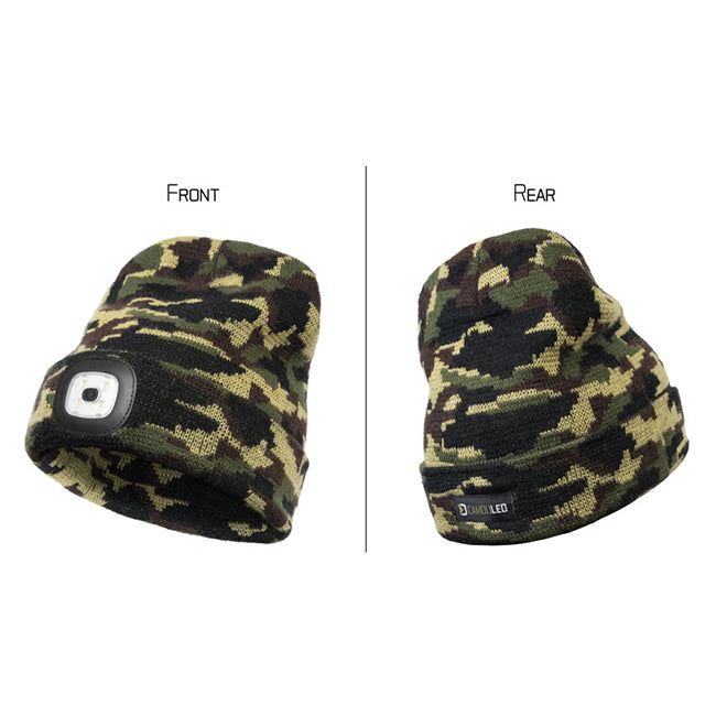 Căciulă de iarnă Delphin CamouLED