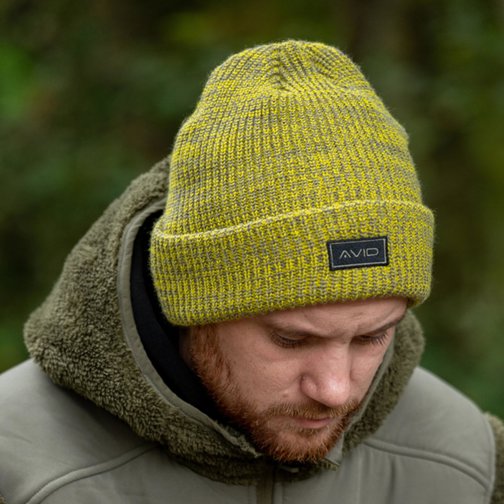Caciula AVID Marl Knit Beanie - Yellow, Marime Uiversala