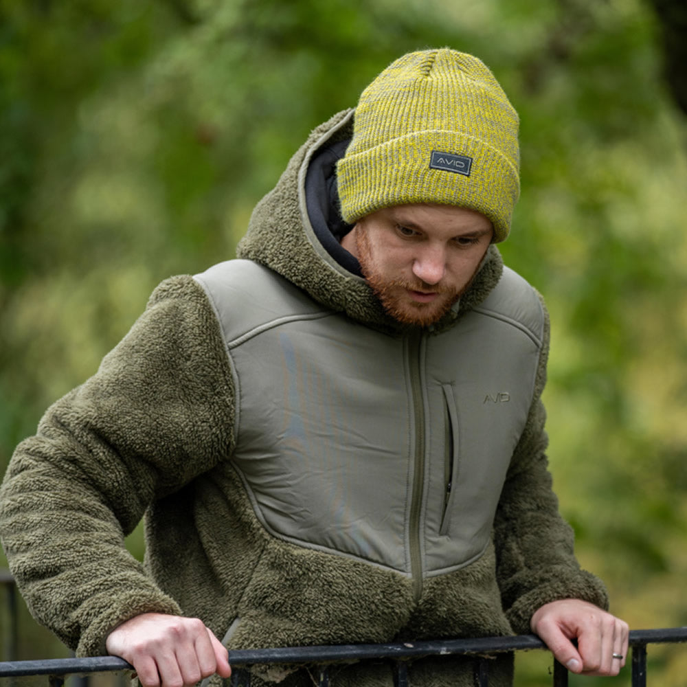 Caciula AVID Marl Knit Beanie - Yellow, Marime Uiversala