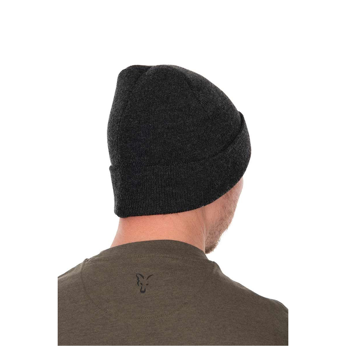 Caciula FOX Collection Beanie - Black/Orange, Marime Universala