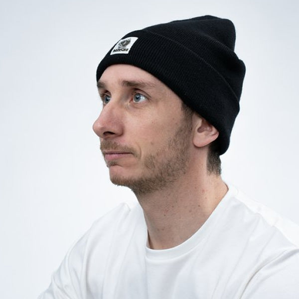 Caciula NASH Make it Happen Badge Beanie Hat Black