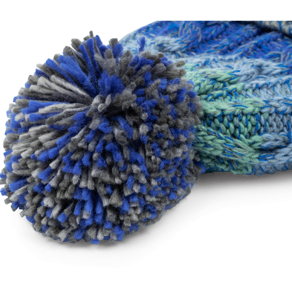 Caciula PRESTON Colour Block Bobble Hat, Marime Uiversala